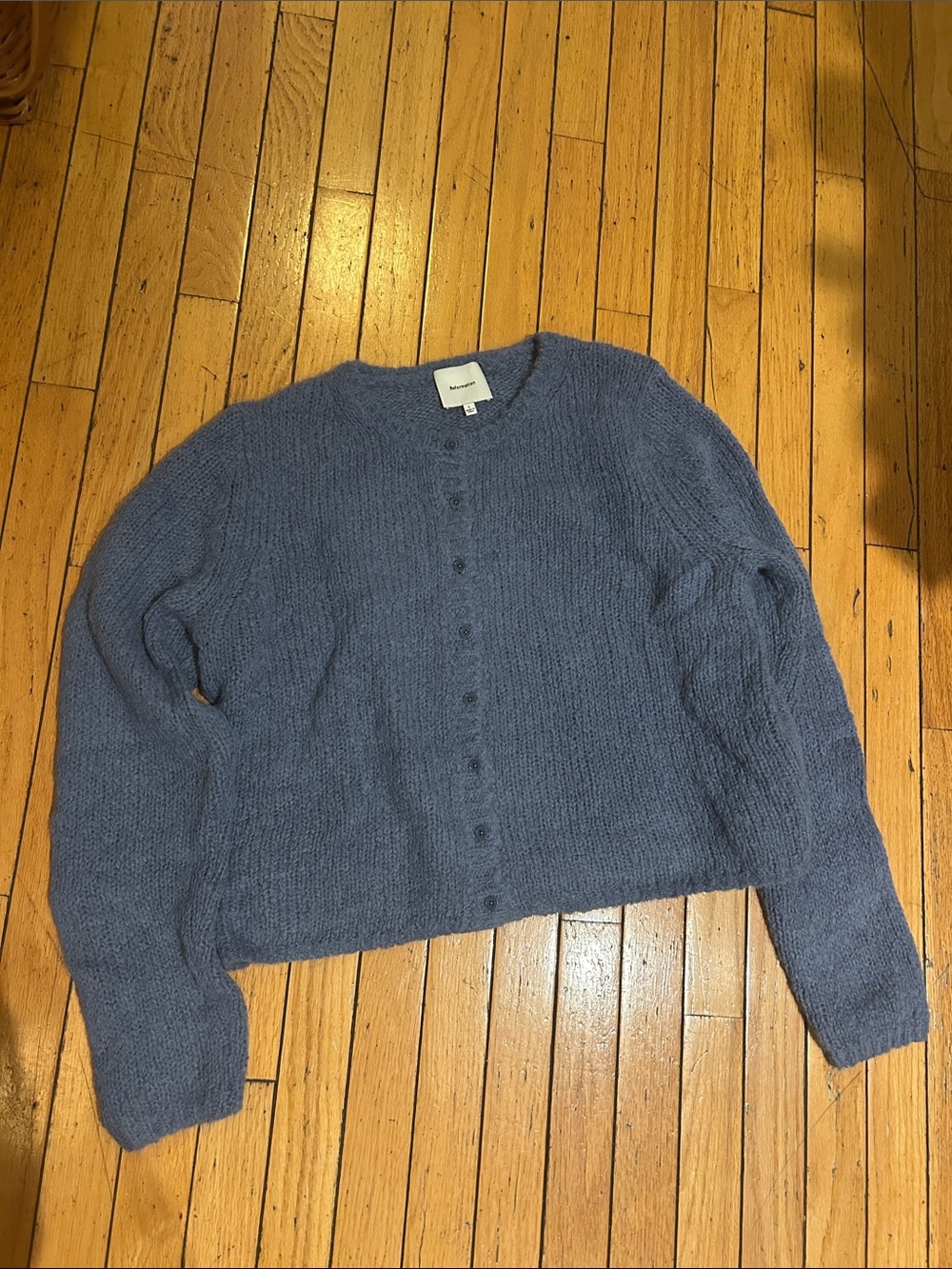 Reformation Alpaca Crew Cardigan